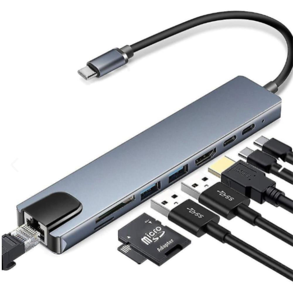 Convertidor Tipo C 8 En 1 img #1