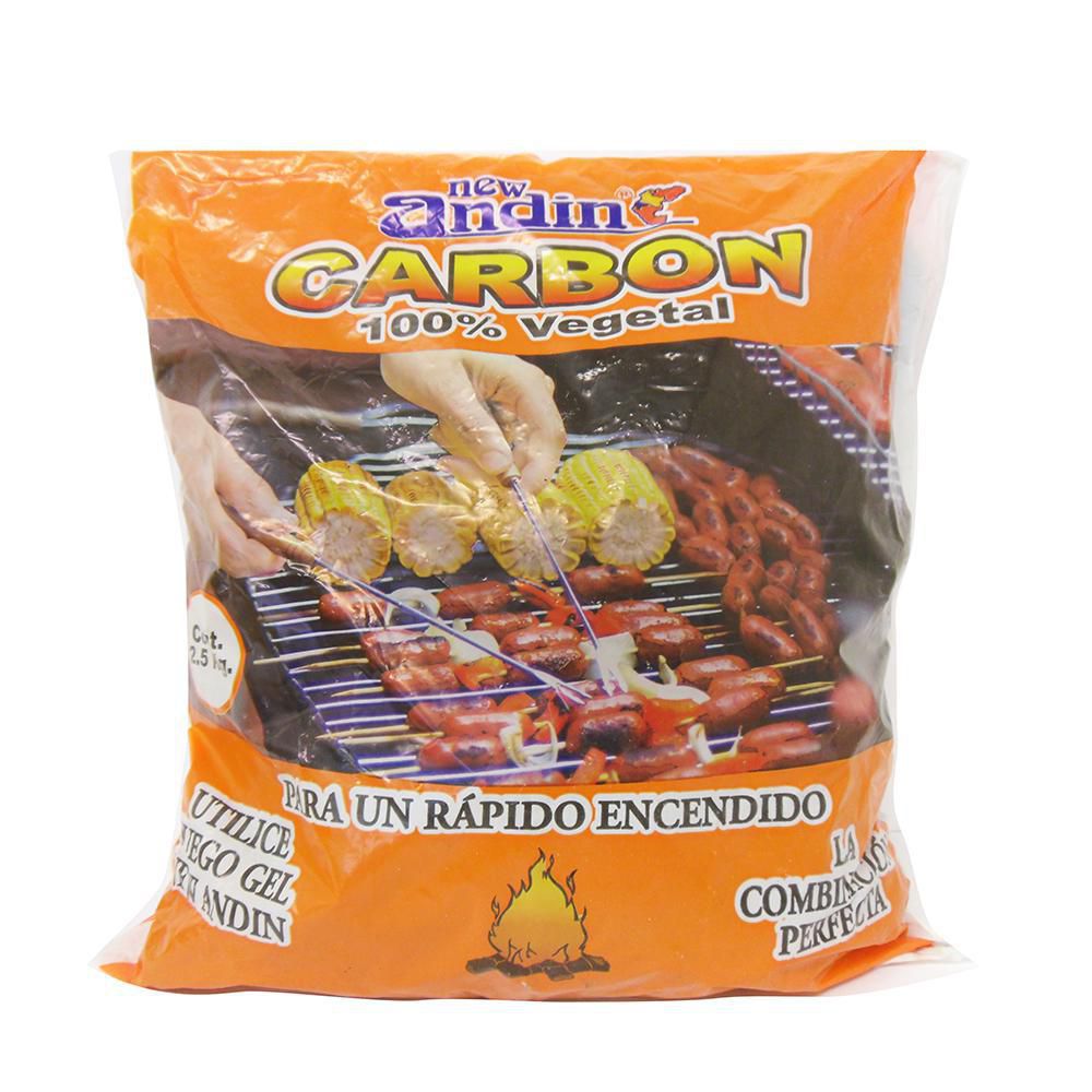 Carbón vegetal NEW ANDIN rápido encendido img #1