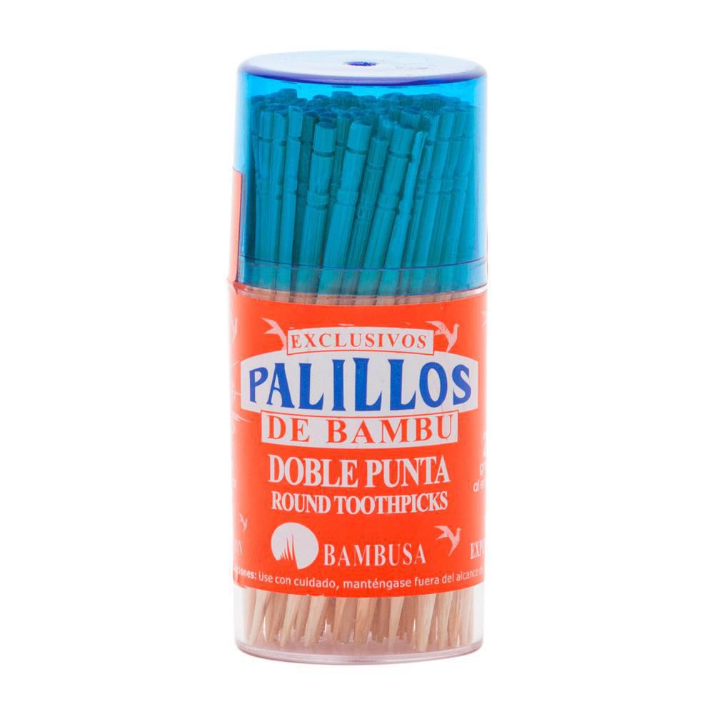 Palillos coctel FESTIVAL de bambú doble punta img #1