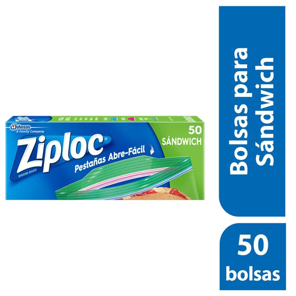 Bolsa para sándwich ZIPLOC abre fácil   20x14.9 cm img #1