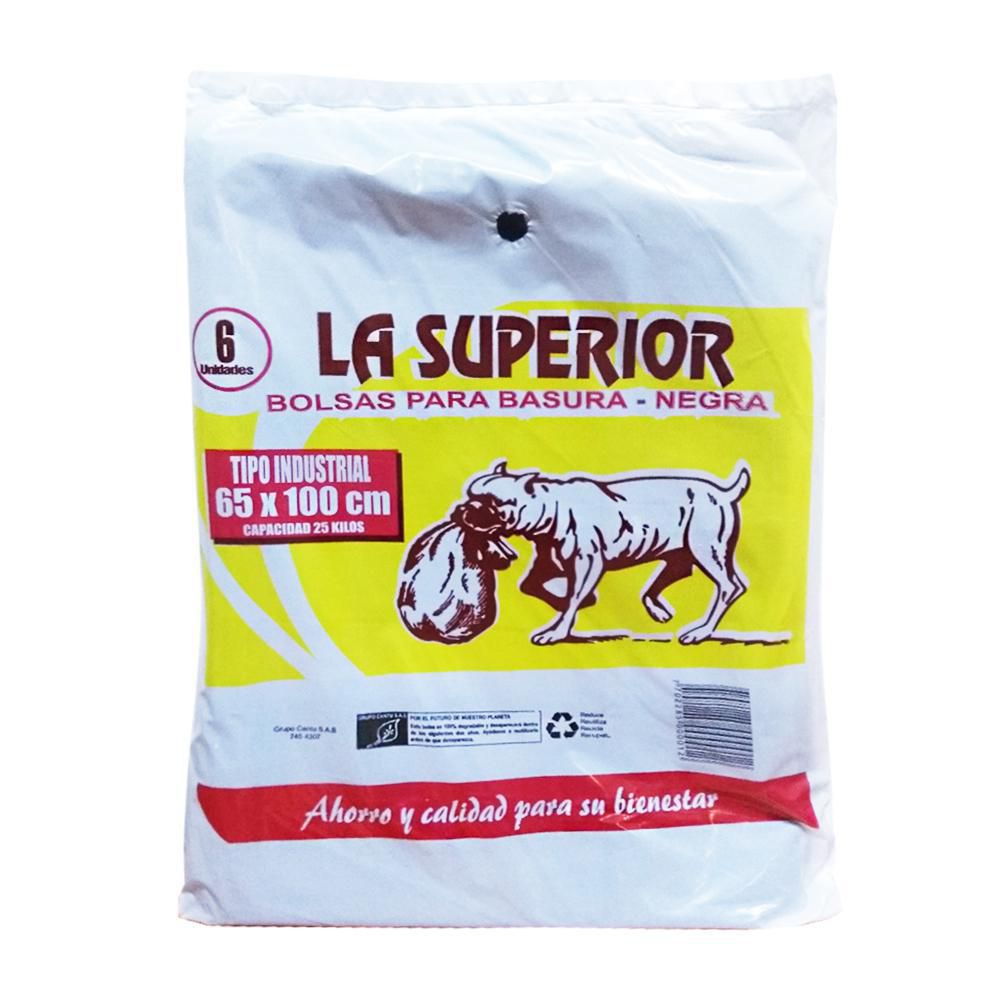Bolsa para basura SERVIBOLSA industrial negra 65x100 cm img #1