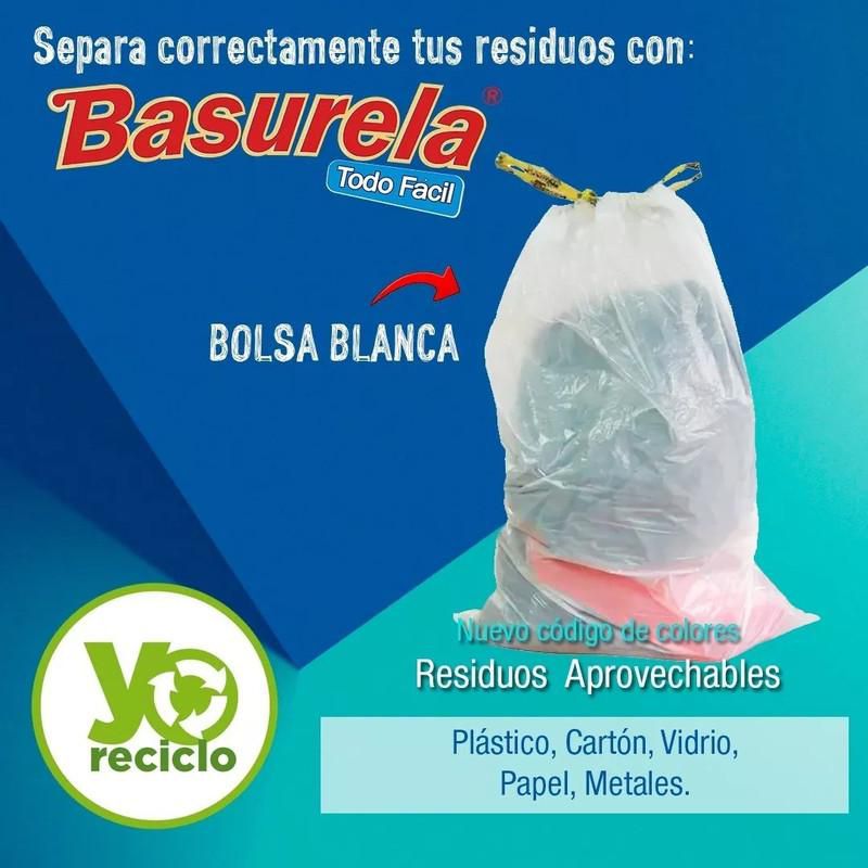 Bolsa para basura BASURELA kit de reciclaje 65x73 cm img #3