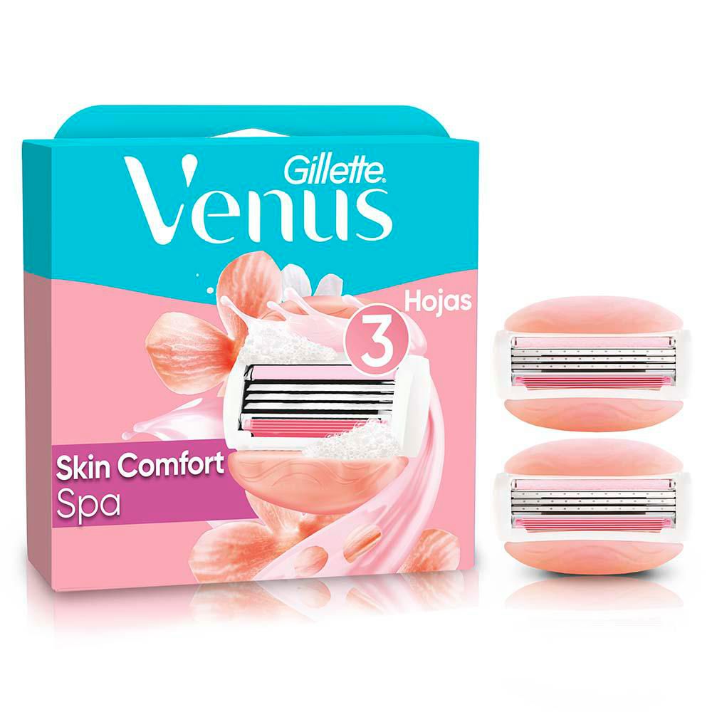 Repuesto cuchilla de afeitar VENUS skin comfort spa (2  und) img #1