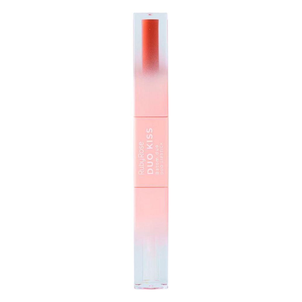 Labial RUBY ROSE dúo kiss 08 (5 gr)