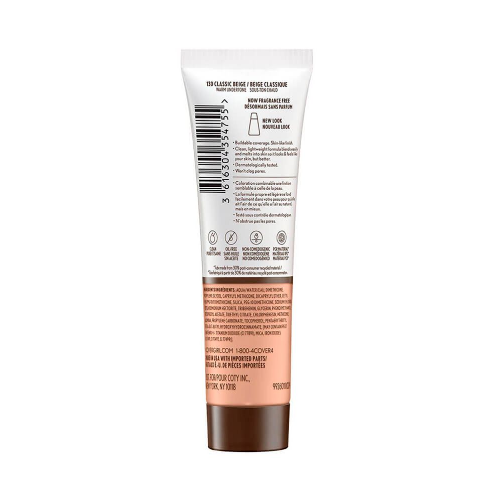 Base COVERGIRL clean invisible classic b (30  ml) img #3