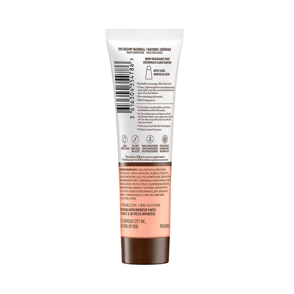 Base COVERGIRL clean invisible creamy (30  ml) img #3