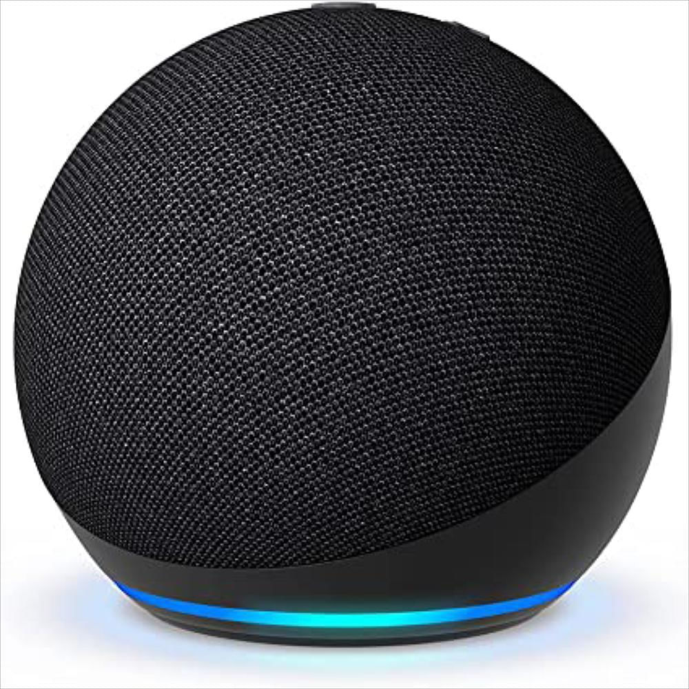 Amazon Echo Dot 5 Gen Con Alexa Asisente Inteligente Negro img #1