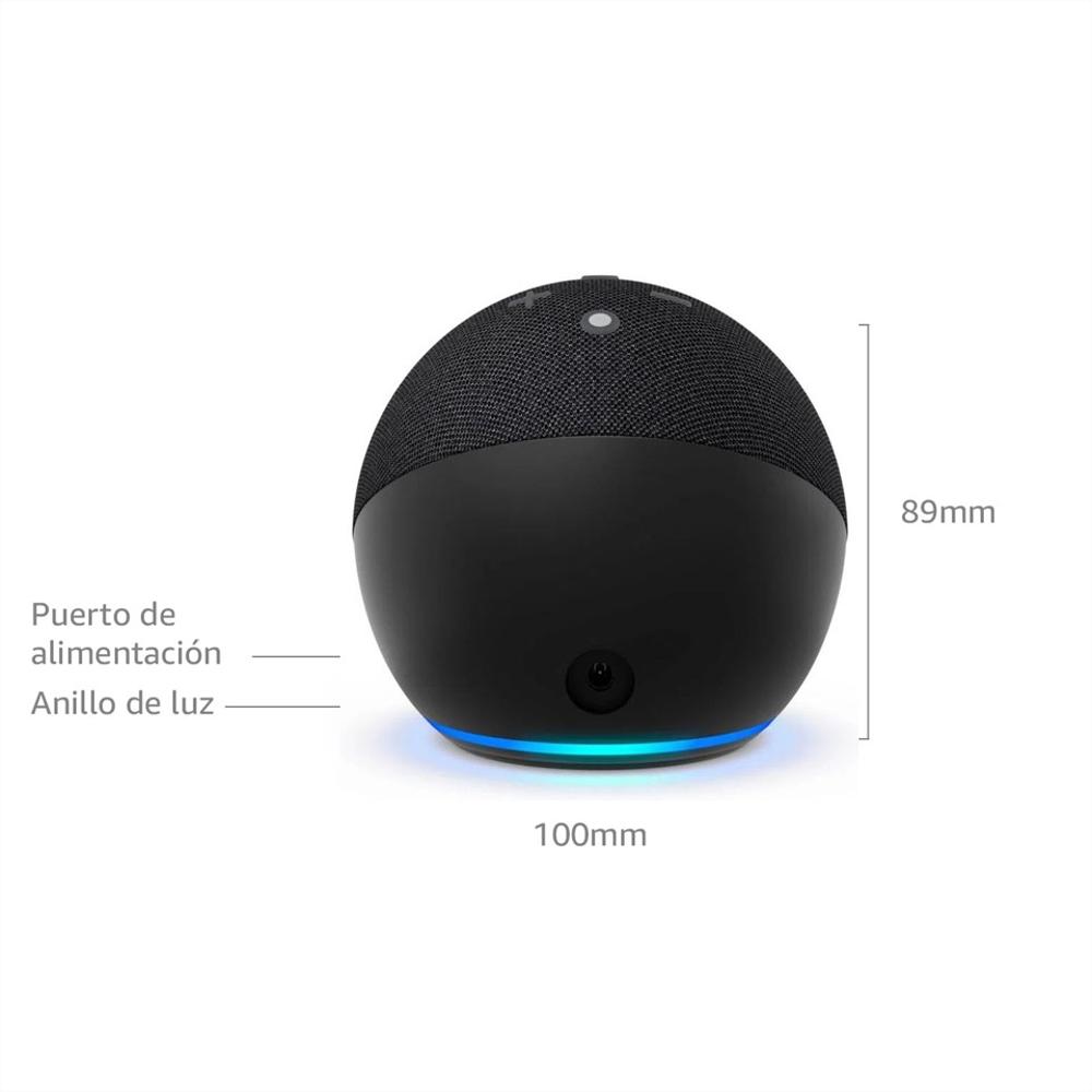 Echo Dot 5Th Alexa Parlante Inteligente Amazon Negro img #3