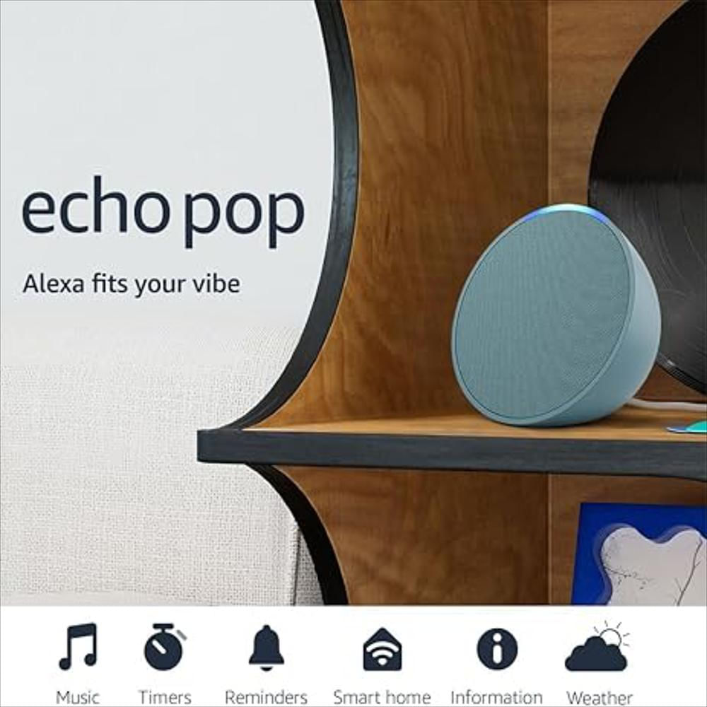 Alexa Echo Pop Verde Azulado img #3