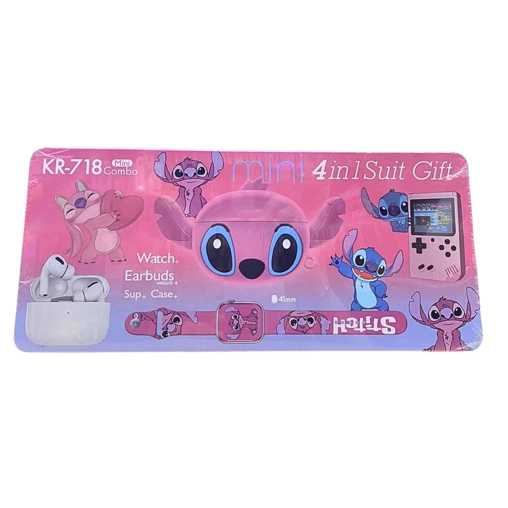 Combo Stich Angela Kr 818 Mini + Smartwatch+Consola+Airpods img #2