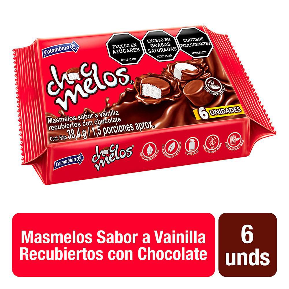 Masmelos CHOCMELOS recubiertos de chocolate (38.4  gr) img #1
