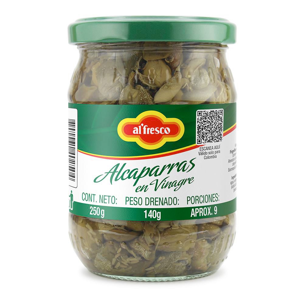 Alcaparras AL FRESCO en vinagre (140  gr) img #1