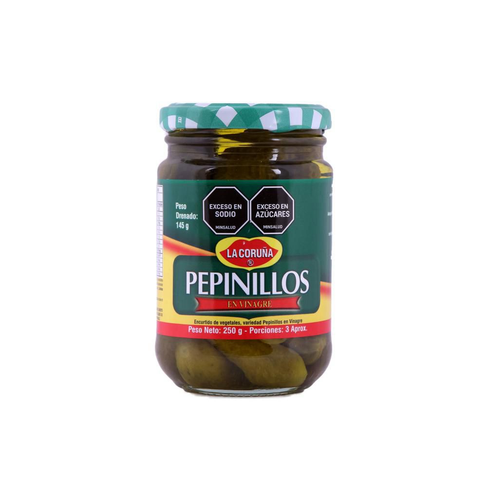 Pepinillos LA CORUNA en vinagre (145  gr) img #1