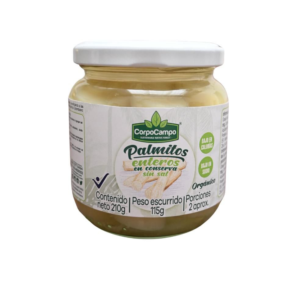 Palmitos CORPOCAMPO en conserva sin sal (115  gr) img #1