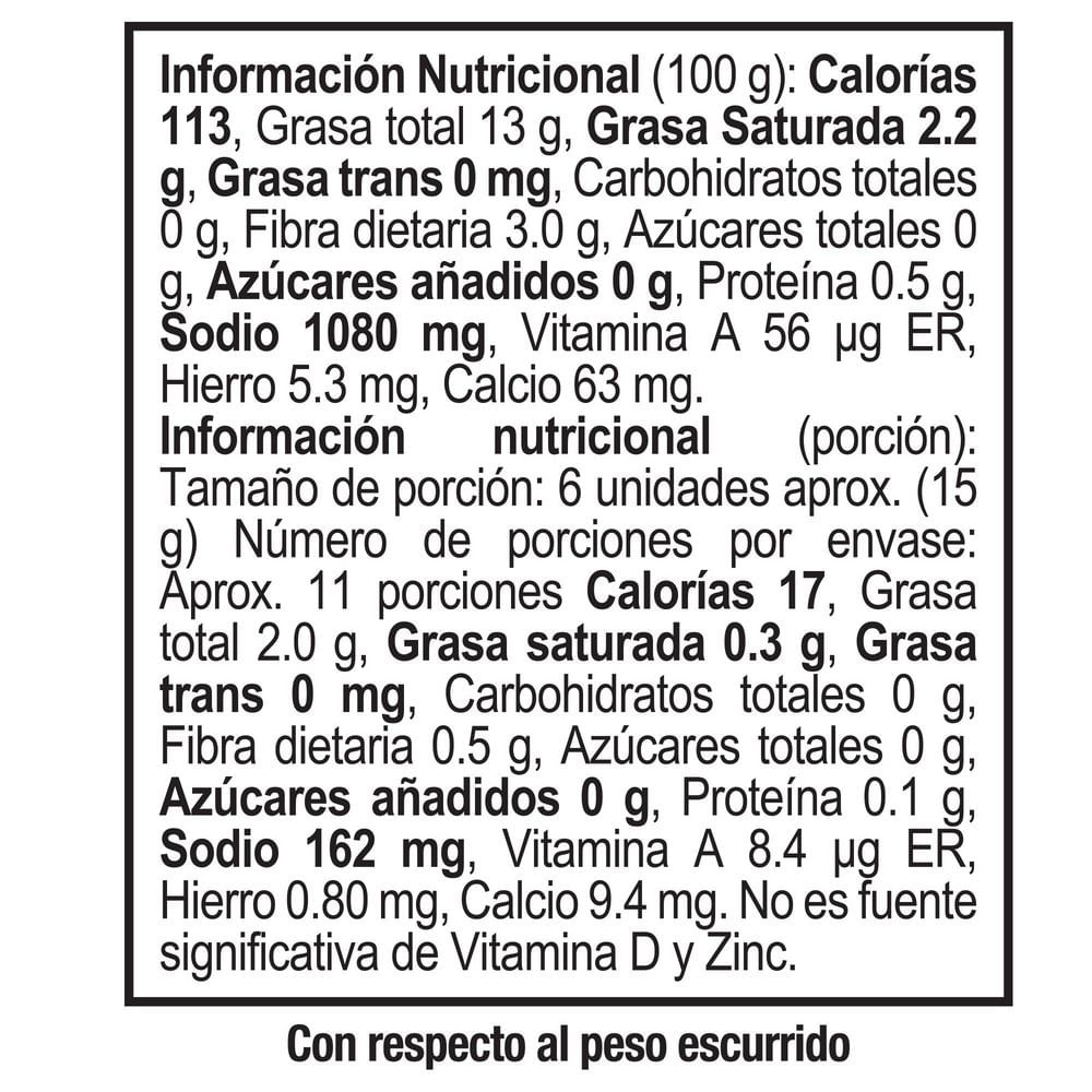 Aceitunas MONTICELLO negras premium (160  gr) img #4