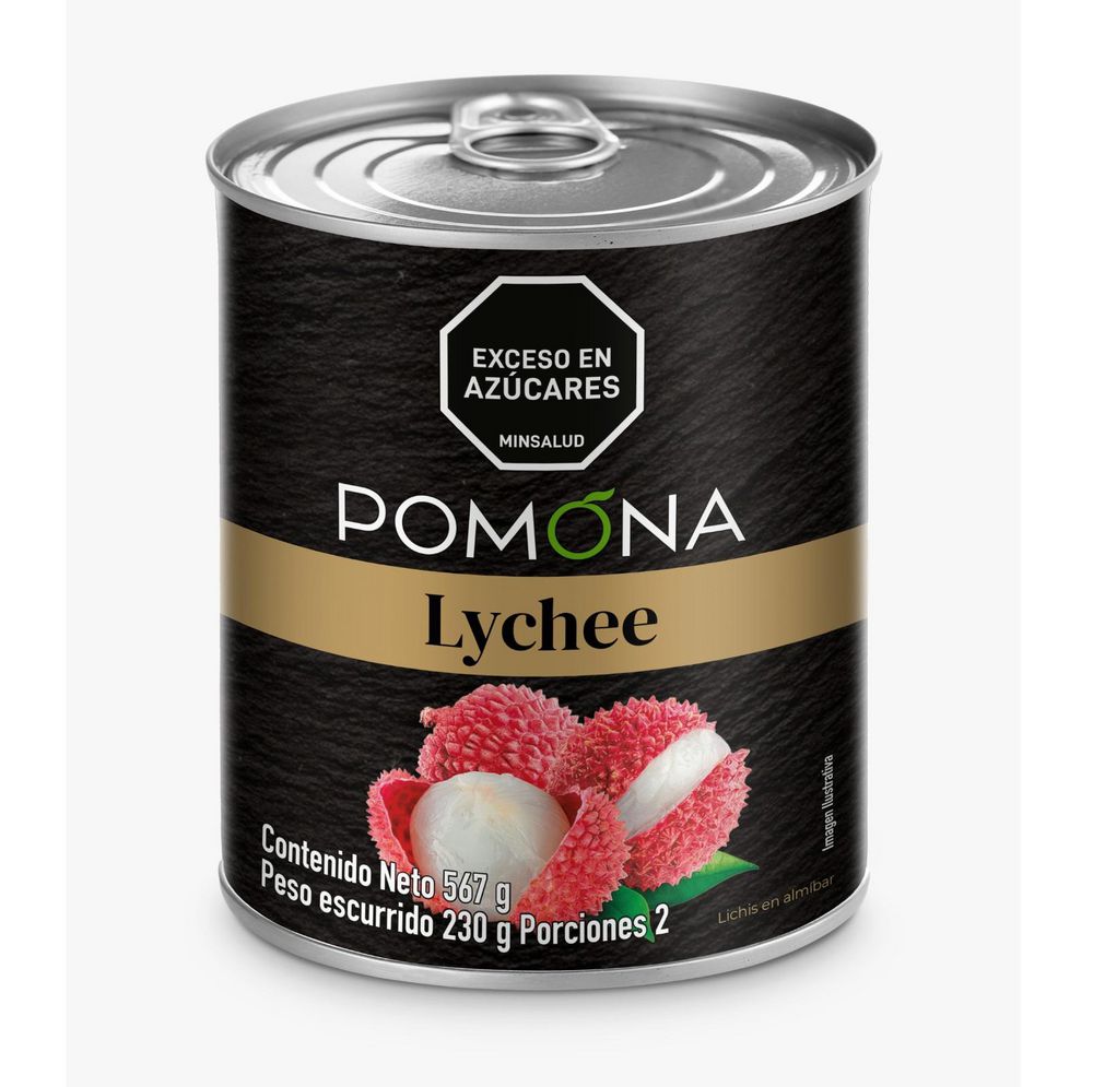 Lychee Pomona en almíbar (230  gr) img #1
