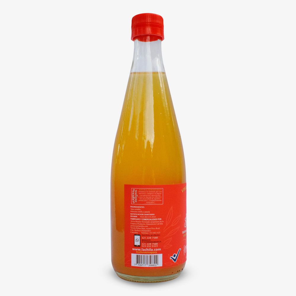 Vinagre PRODUCTOS ALIMENTICIOS LACHILA natural de manzana (477  ml) img #2