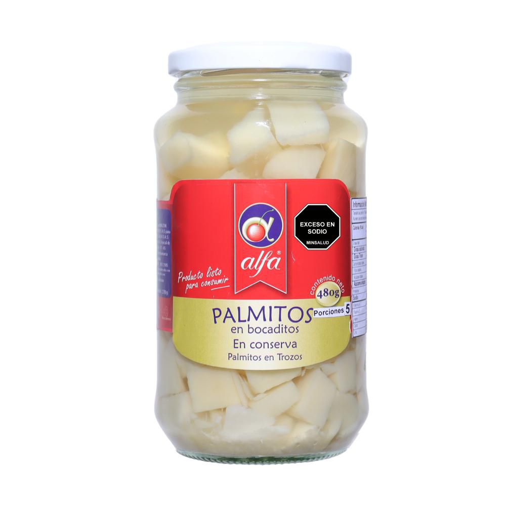Palmitos ALFA en conserva (270  gr) img #1