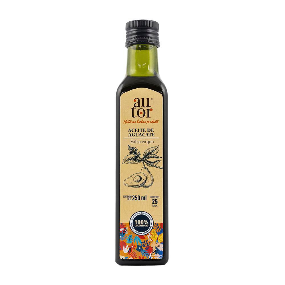 Aceite de aguacate AUTOR extra virgen (250  gr) img #1