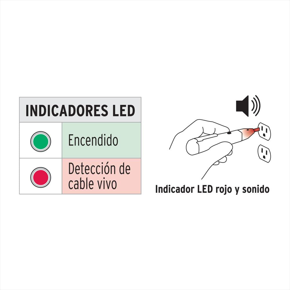 Detector Voltaje Sin Contacto Truper img #4
