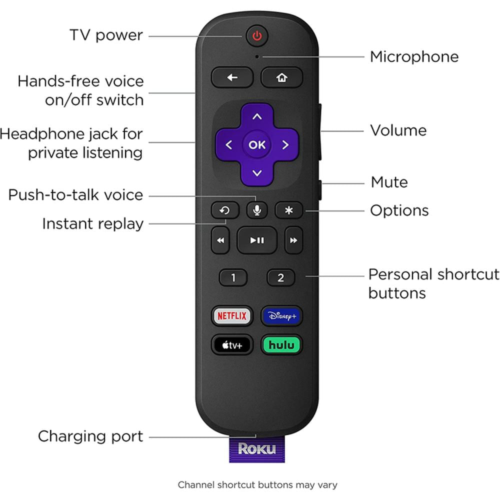 Roku Streaming Stick+ 4K Reproductor Multimedia Control De Voz img #4