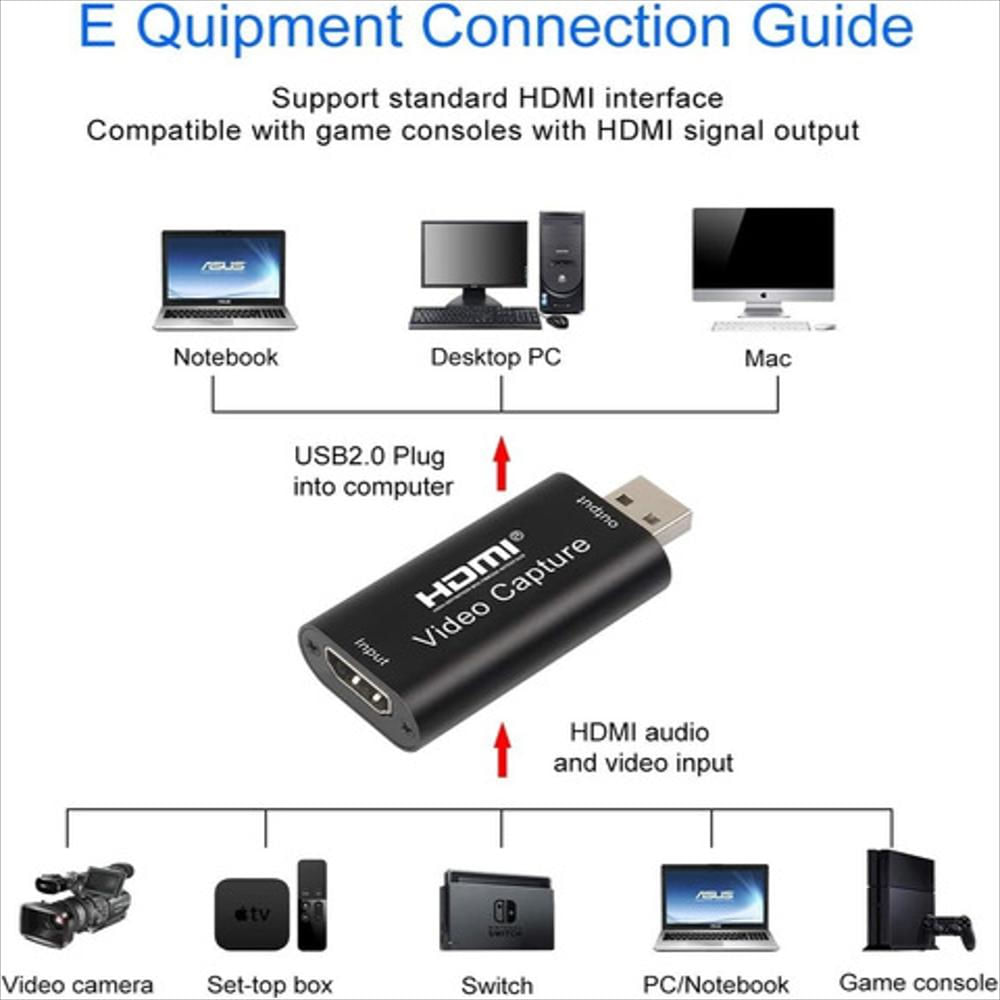 Capturadora De Video Usb Streaming Full Hd 1080 img #2