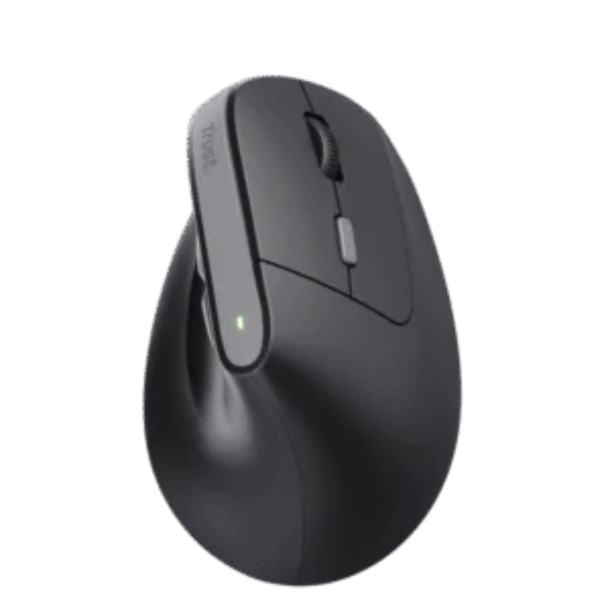 Mouse Trust Bayo+ Inalámbrico Multidispositivo Vertical con Batería Negro img #2
