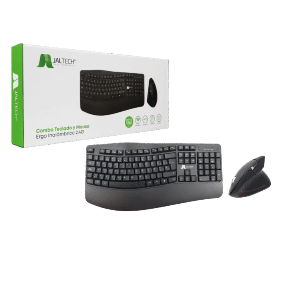 Combo Teclado Y Mouse 2.4g Ergo – Jal-8110 11772 img #1