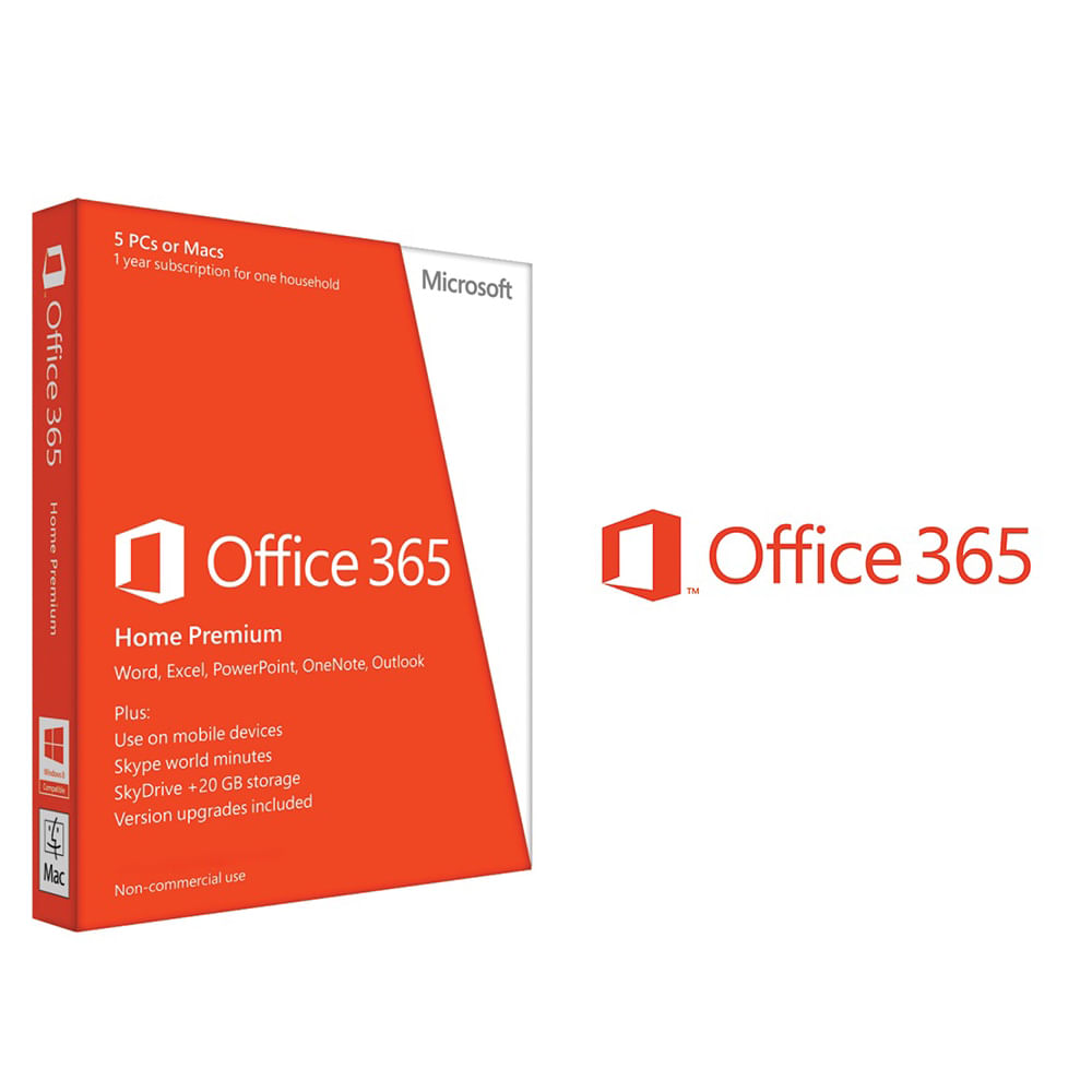 Licencia Office 365 Home Premium 5 PC | Éxito 