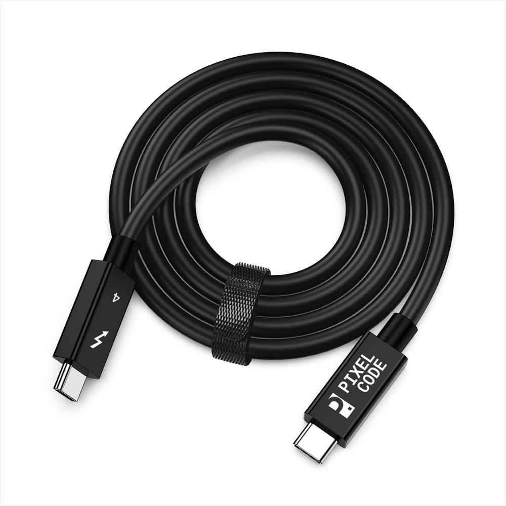 Cable Thunderbolt 4 2 Metros Pixel Code 240W 8K Usb C Usb4 img #1