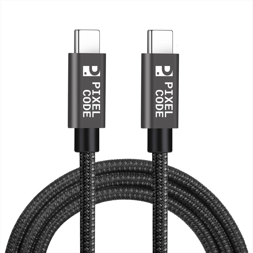 Cable Extensión Usb C 2M 60W 10Gbps 4K Trenzado Pixel Code img #1