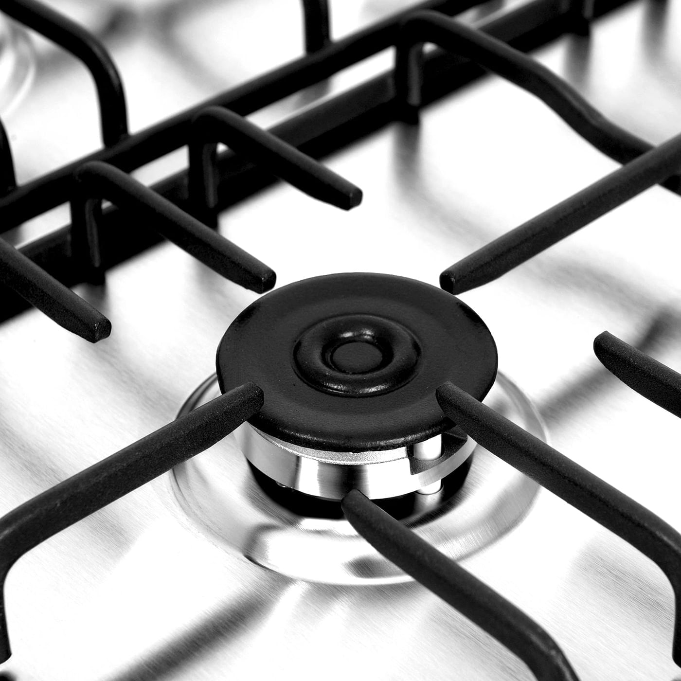 Estufa De Empotrar Challenger 59 cm 4 Puestos Gas Natural SP6040 Plateado img #6