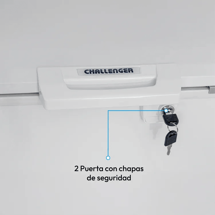 Congelador Horizontal Challenger Dual 535 Litros CH 396 Blanco img #5