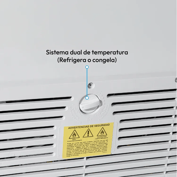Congelador Horizontal Challenger Dual 535 Litros CH 396 Blanco img #6