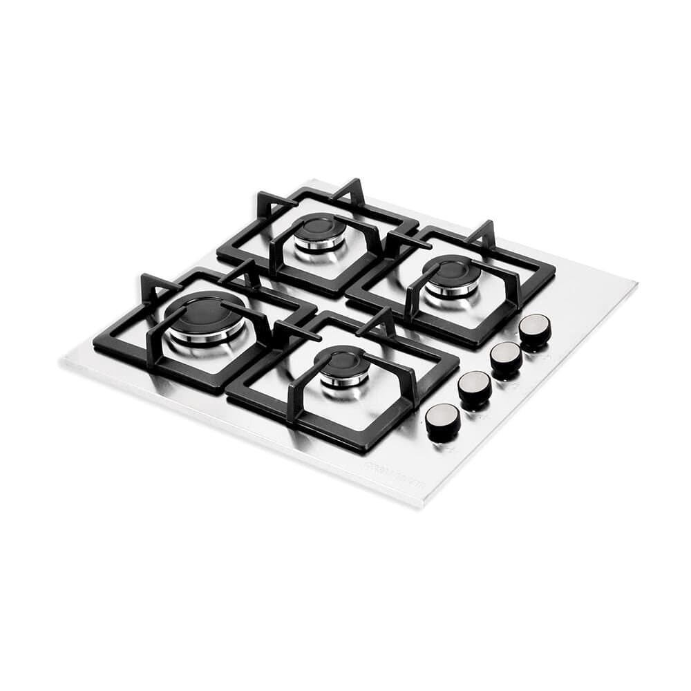Estufa de empotrar Challenger 52cms 4 Puestos Gas Natural SP5240 Plata img #1
