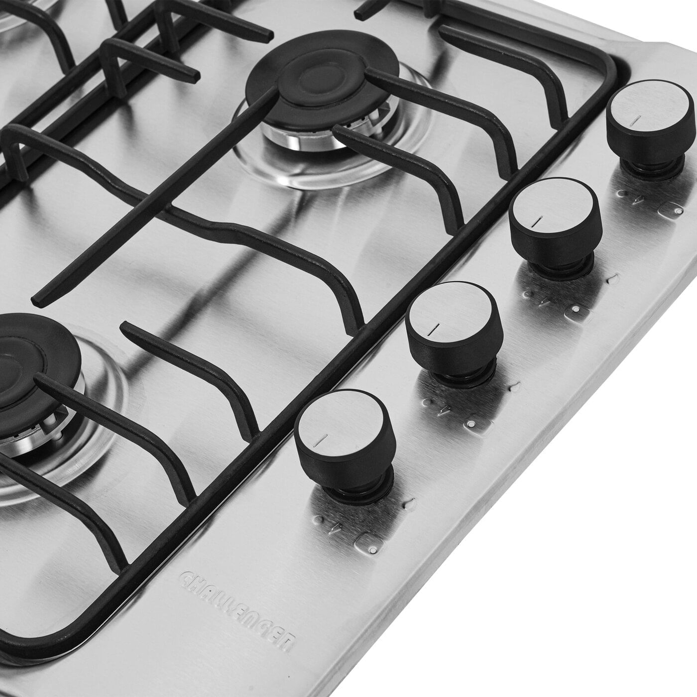 Estufa De Empotrar Challenger 58.5cms 4 Puestos Gas Natural SP5040 Plateado img #6