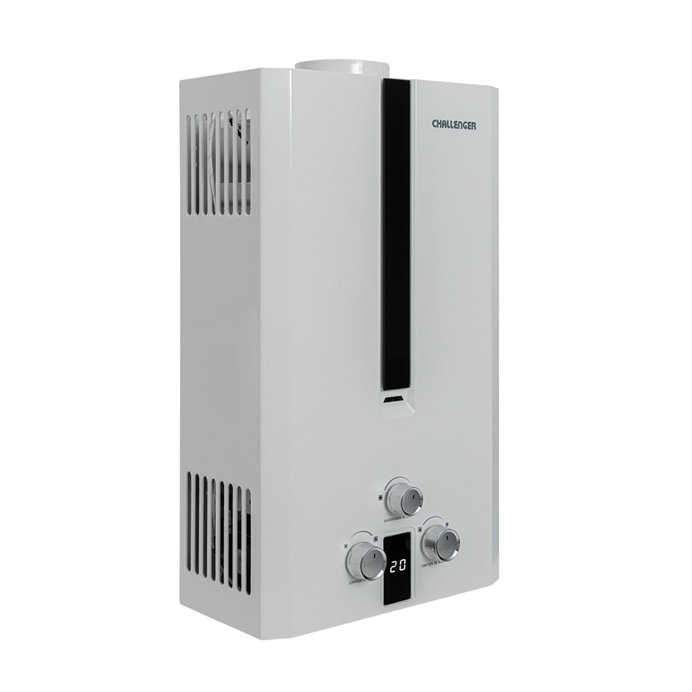 Calentador de Paso Challenger 12 Litros Tiro Natural WHN7112 Blanco img #5