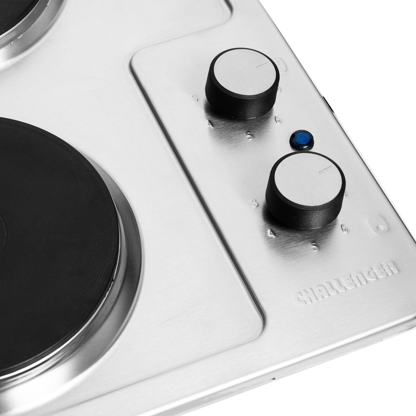 Estufa De Empotrar Challenger 35 cm 2 Puestos Eléctrica 220V SP 6270 Plateado img #7