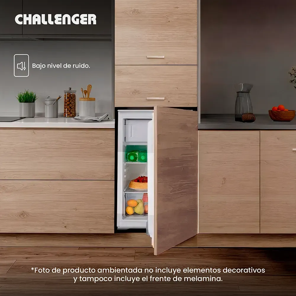 Nevera de Empotrar Challenger Panelable 122 Litros CP122 Gris img #5
