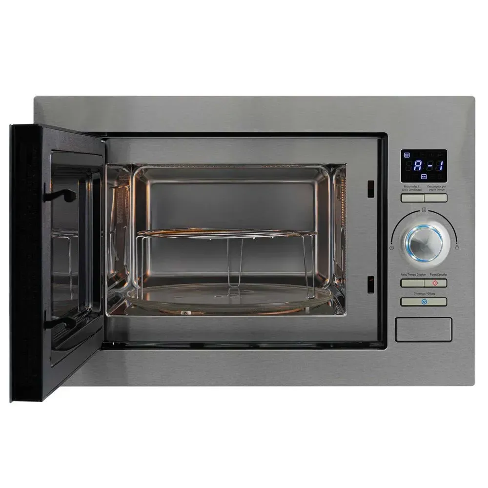Horno Microondas Challenger de Empotrar 25 Litros Grill HM8023 Inox img #2