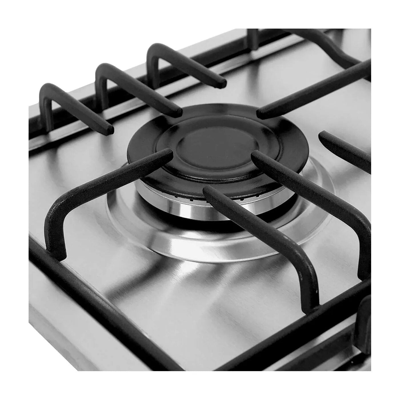 Estufa de empotrar Challenger 65,5 cm 4 Puestos Gas Natural SS6640 Plata img #4