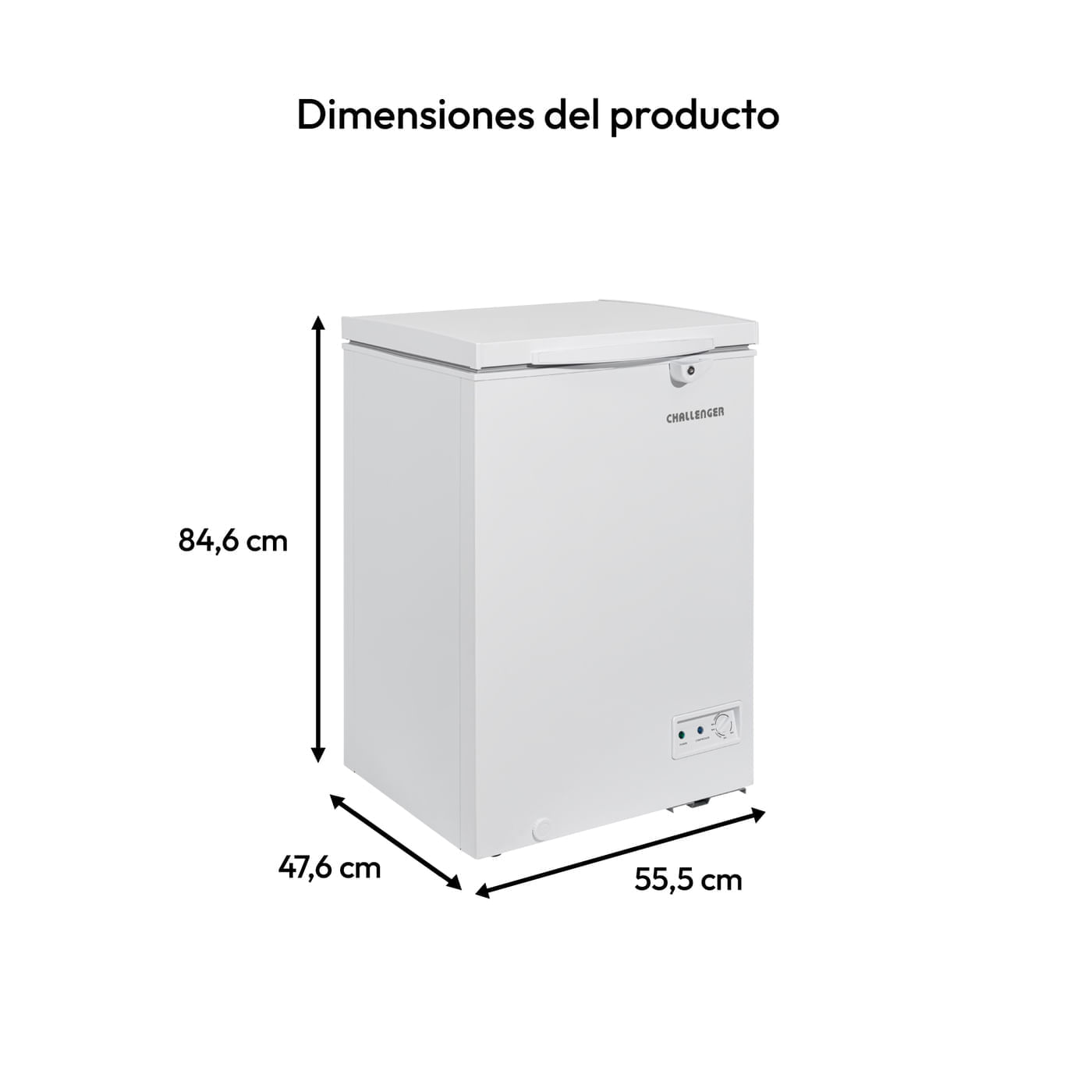 Congelador Horizontal Challenger 97 Litros Brutos - CH 100 img #2