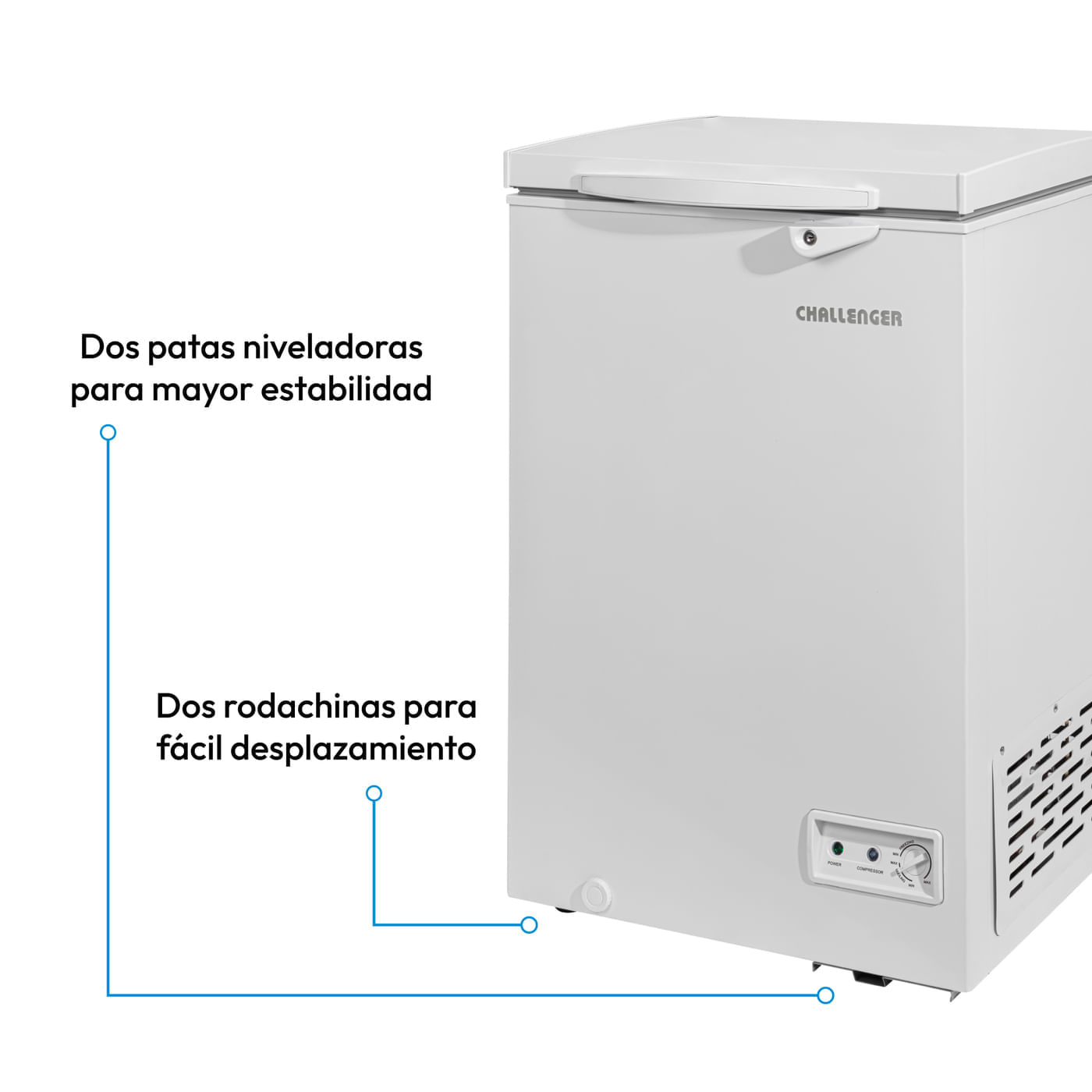 Congelador Horizontal Challenger 97 Litros Brutos - CH 100 img #4