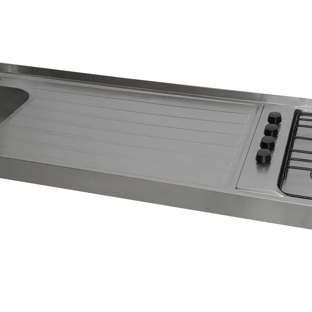 Mesón Challenger Lavaplatos Izquierda 180 cm MI 1184 EI C Inox img #6