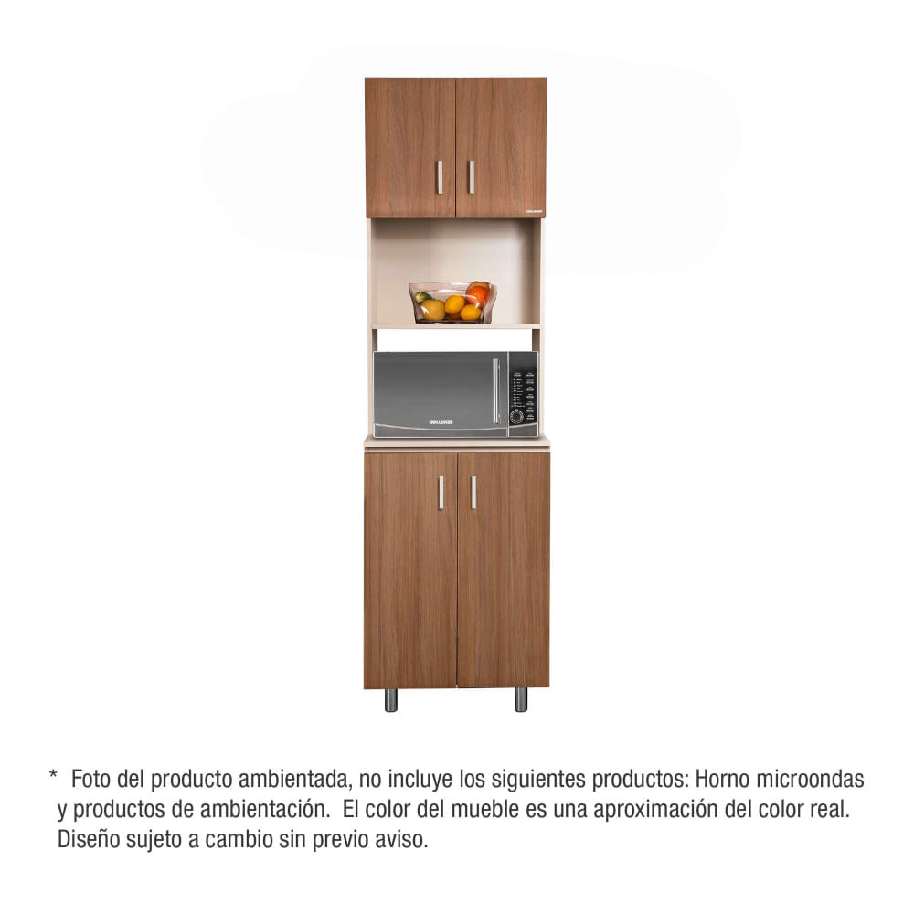 Mueble auxiliar Challenger para microondas 4 puertas SA50060TMD Nola img #3