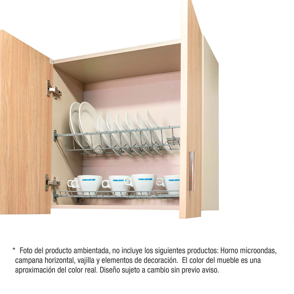 Mueble Superior de cocina Challenger 3 puertas 1.8 M espacio para Microondas SA35180MAM Acandi img #4