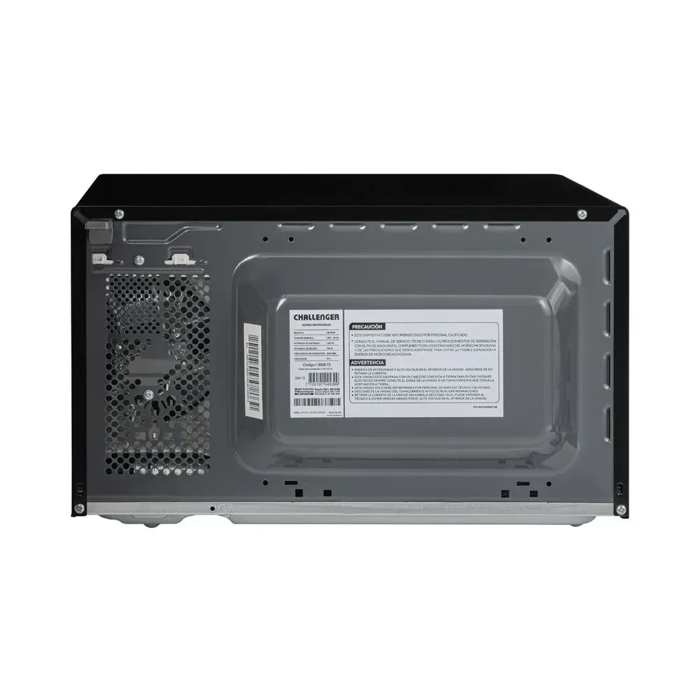 Horno Microondas Challenger Panel Digital 20 Litros HM8008 Negro img #7