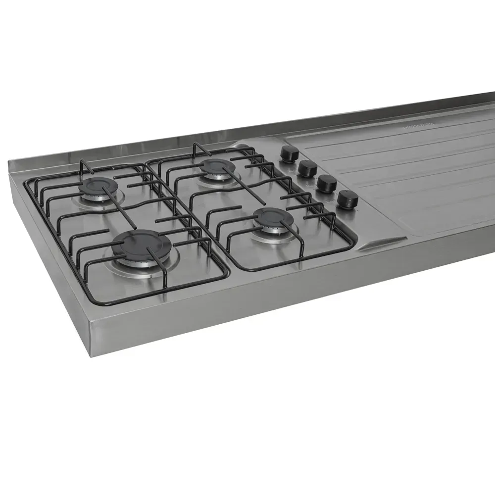 Mesón Challenger Lavaplatos Derecho 180 cm MD 1185 EI C Inox img #4