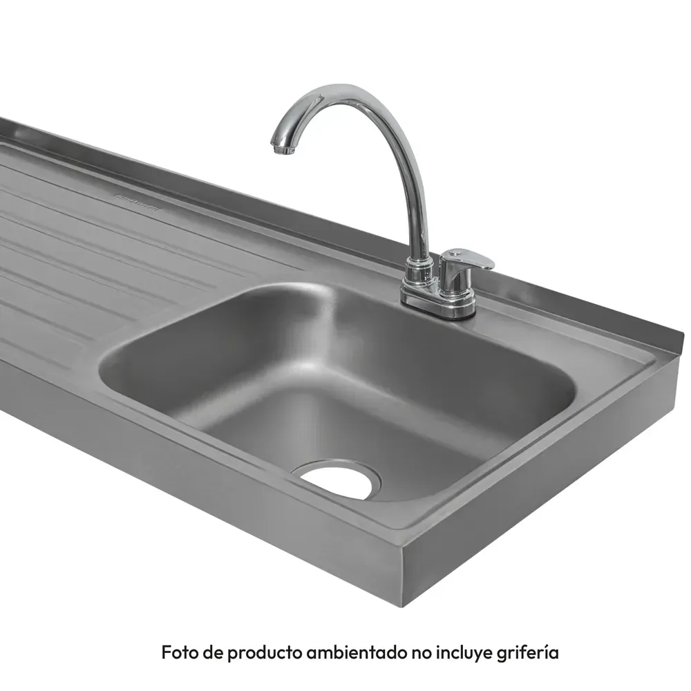 Mesón Challenger Lavaplatos Derecho 180 cm MD 1185 EI C Inox img #6