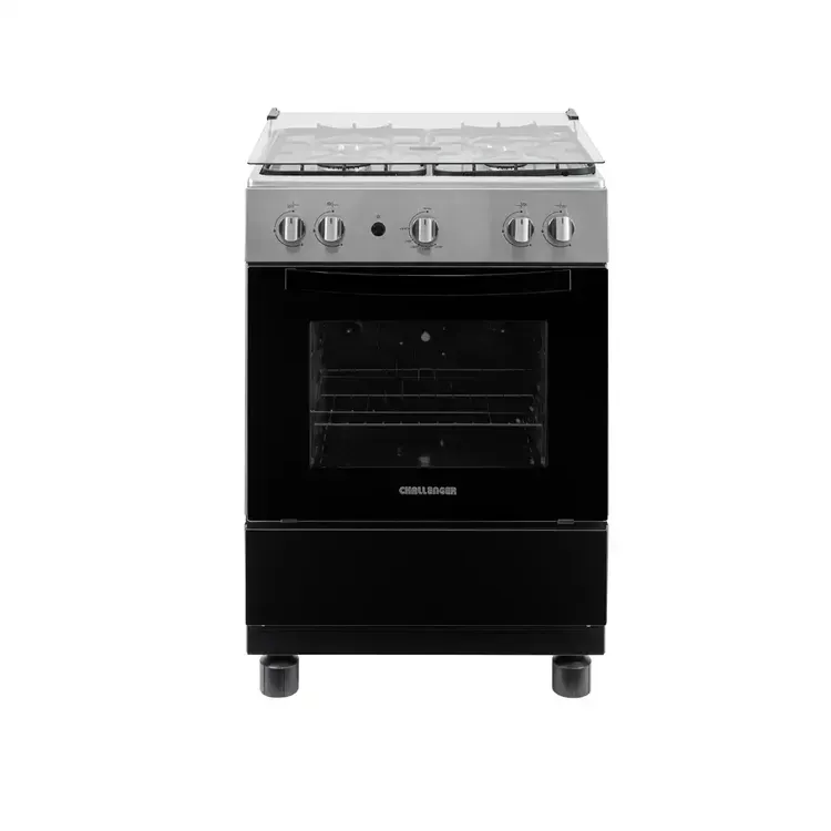 Estufa de piso Challenger 4 Puestos con Horno Gas Natural SI9461 Negra img #1